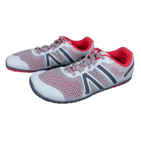 Xero HFS Lightweight Barefoot Sneaker Silver Blue Size 9.5 Road Running Fitness - Picture 5 of 11